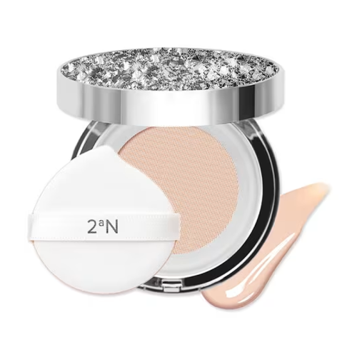 2aN Gleaming Tension Pact Cushion Foundation - No21 Light Beige 13 gr
