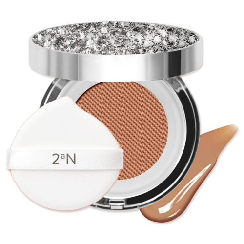 2aN Gleaming Tension Pact Cushion Foundation - No29 Caramel Beige 13 gr