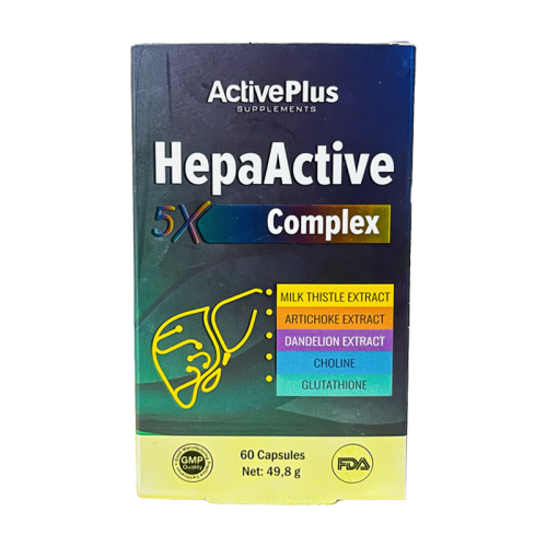 Active Plus HepaActive 5X Complex 60 Kapsül