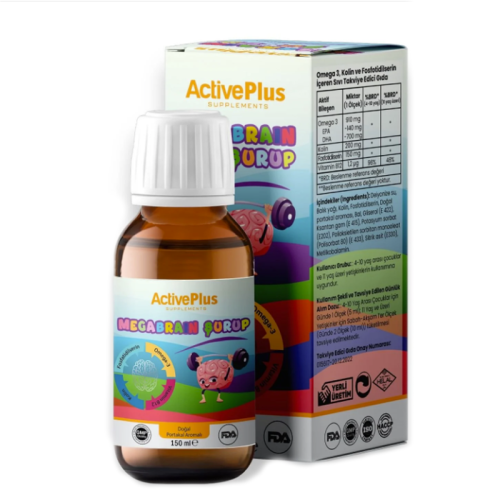 ActivePlus Megabrain Takviye Edici Gıda 150 ml