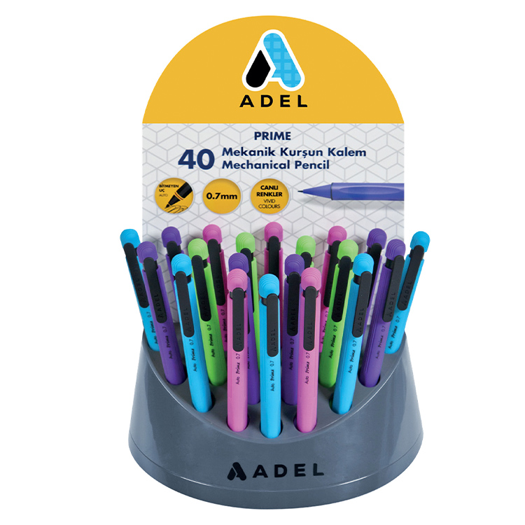 Adel Versatil Kalem Auto Prime Kutu 0.7 mm 60Lı 2120000002000