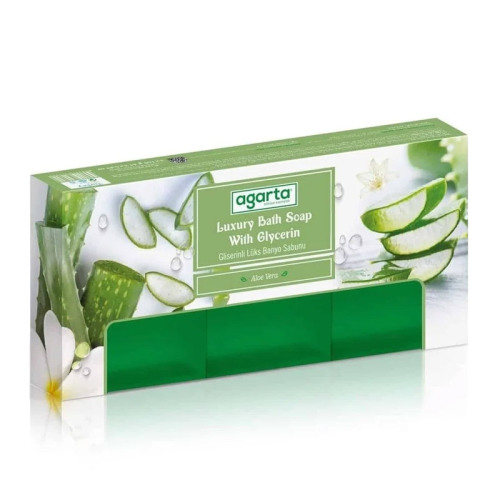 Agarta Gliserinli Lüks Banyo Sabunu 3x150 gr