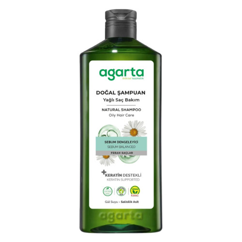 Agarta Yağlı Saç Bakım Şampuanı 400 ml