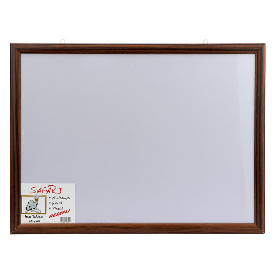 Akyazı Yazı Tahtası 45*60 Cm Safari Laminat 0040