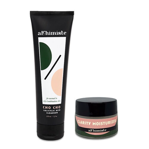 Alchimiste Yağlı Ciltler İçin 2\'li Temel Bakım Seti