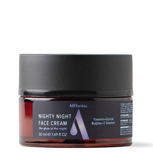 Alfheim Nighty Night Gece Bakım Yuz Kremi 50 ml
