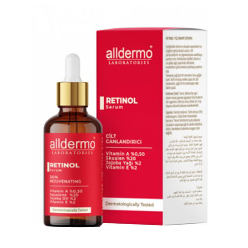 anti-aging gece serumu retinol