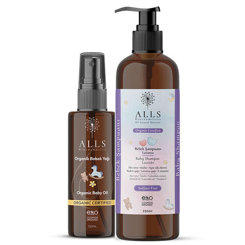 Alls Biocosmetics Organik Bebek Bakım Seti 2