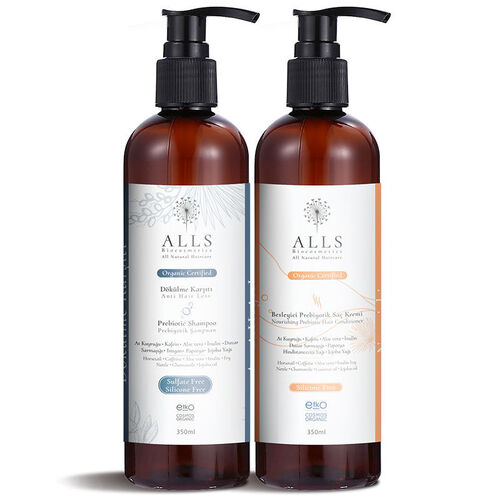 Tamamı Biyokozmetik Organik Saç Bakım SETİ