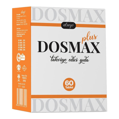Alsego Dosmax Plus Takviye Edici Gıda 60 Kapsül