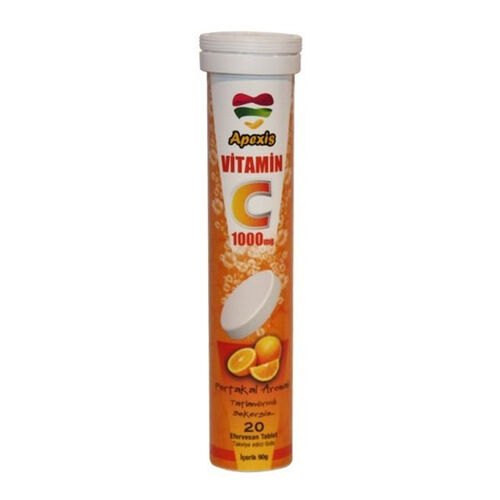 Apexis Efervesan C Vitamini 20 Tablet - 1000 mg