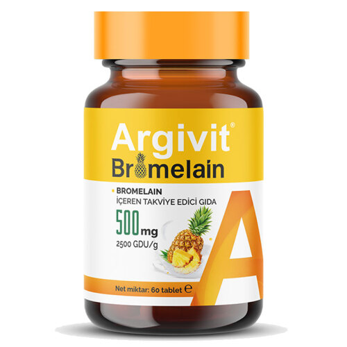 Argivit 500 mg Bromelain 60 Tablet