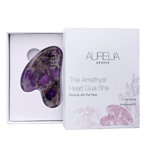 doğal taş gua sha kalp