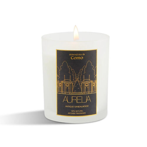 180 gr şeffaf kokulu mum