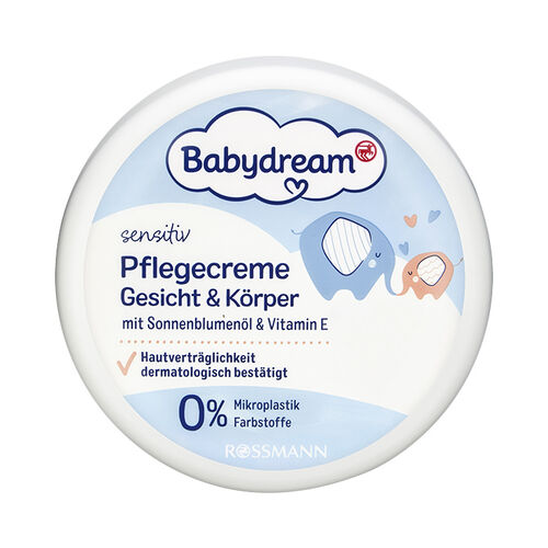 Baby Dream Sensitive Bebek Bakım Kremi Yüz ve Vücut 150 ml