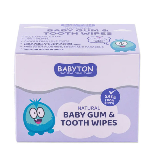 Babyton Bebekler İçin Diş Ve Damak Temizleme Mendili 25 adet