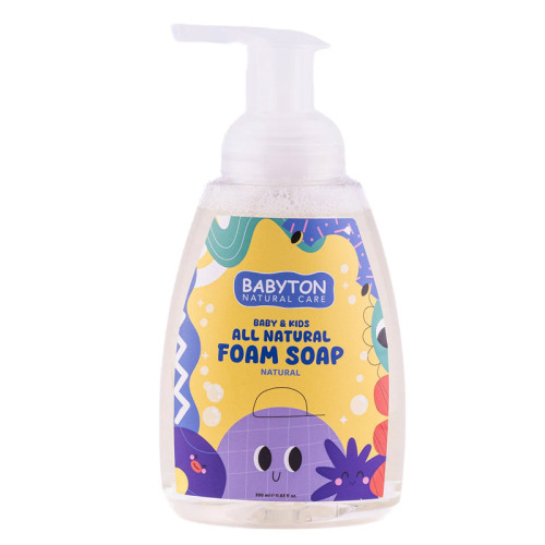 Babyton Çocuklar İçin Doğal Köpük Sabun Naturel 350 ml