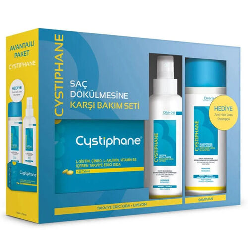 dermatoloji saç bakım seti şampuan