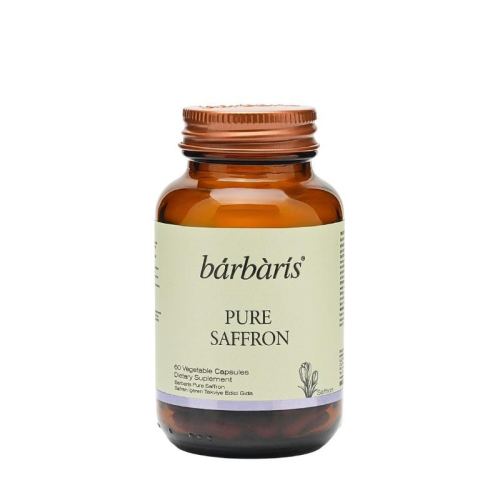 Barbaris Pure Saffron Takviye Edici Gıda 60 Bitkisel Kapsül