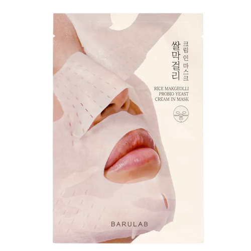 Barulab Rice Makgeolli Probio Yeast Cream In Mask 5x40 gr