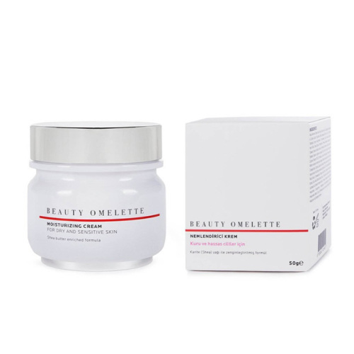 Beauty Omelette Kuru ve Hassas Ciltler için Nemlendirici Krem 50 gr