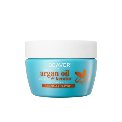 Beaver Argan Oil and Keratin Hair Mask 250 ml
