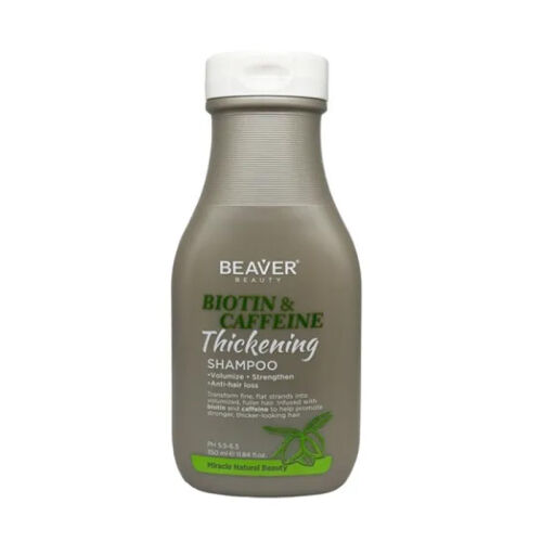 Beaver Biotin and Caffeine Thickening Shampoo 350 ml