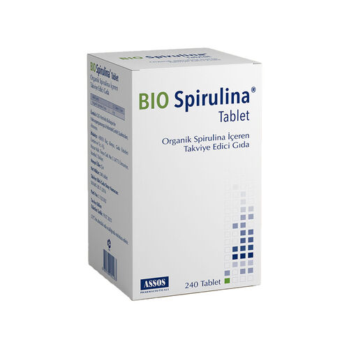 doğal spirulina 240 tablet