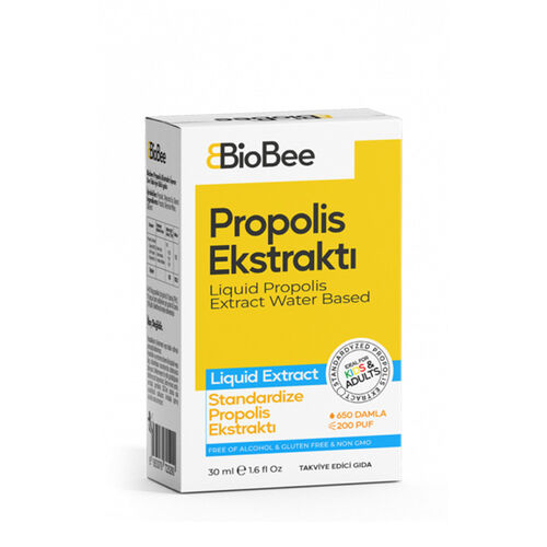 Biobee Propolis Ekstrakt Sıvı Takviye Edici Gıda 30 ml