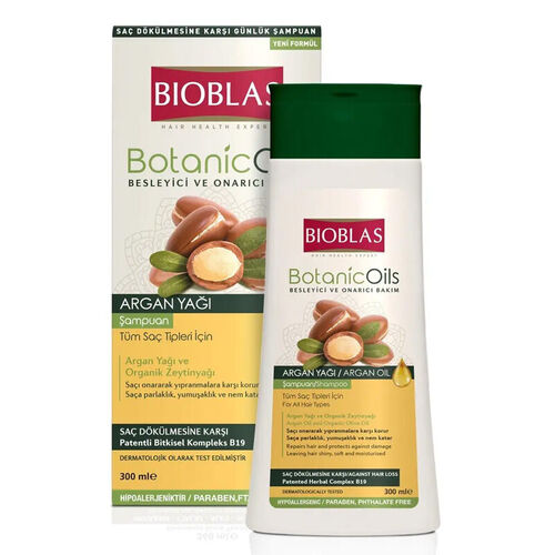 Bioblas Botanicoils Argan Oil შამპუნი 360 მლ