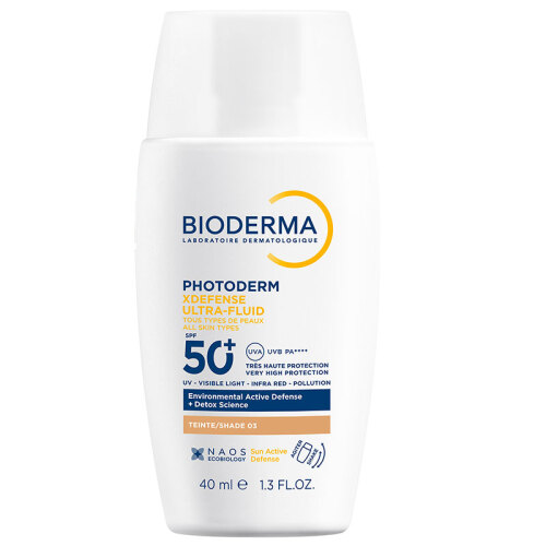 Bioderma Photoderm XDefense Spf50+ Tüm Cilt Tipleri İçin Renkli Güneş Kremi 40 ml - Golden