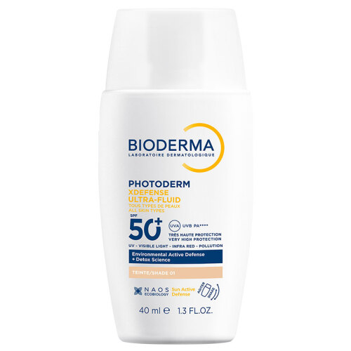 Bioderma Photoderm XDefense Spf50+ Tüm Cilt Tipleri İçin Renkli Güneş Kremi 40 ml - Very Light