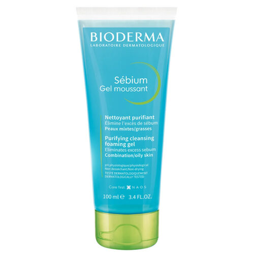 Bioderma Sebium Düzensiz Ciltlere Özel Arındırıcı Günlük Temizleme Jeli 100 ml