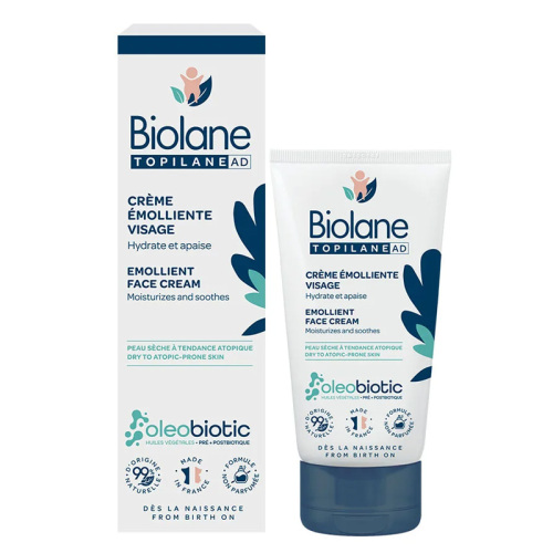 Biolane Topilane AD Emollient Face Cream 50 ml