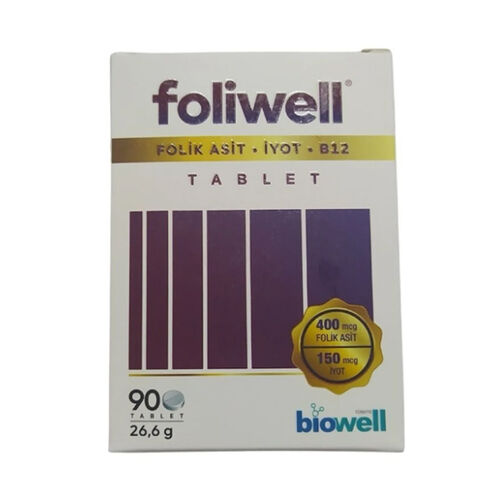 Biowell Foliwell 90 Comprimés