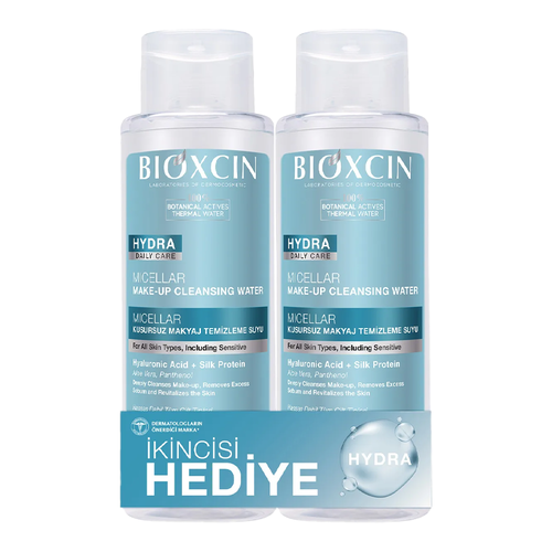 Bioxcin Hydra Micellar Kusursuz Makyaj Temizleme Suyu 500 ml 1 ALANA 1 HEDİYE