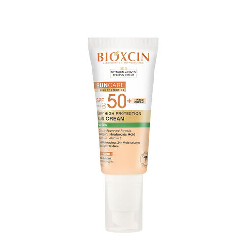 Bioxcin Sun Care Yağlı Ciltler için Güneş Kremi SPF 50+ 50 ml - Renkli