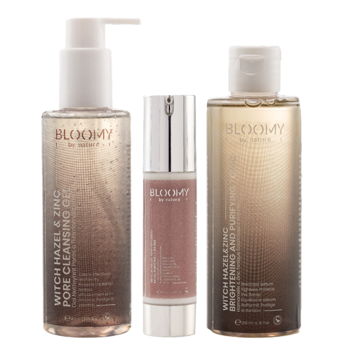 Bloomy By Nature Cadı Fındığı Arındırıcı ve Gözenek Sıkılaştırıcı Set