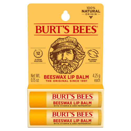 Burts Bees Beeswax Doğal Dudak Bakımı Nane Ferahlığı 4.25 gr - 2 ADET