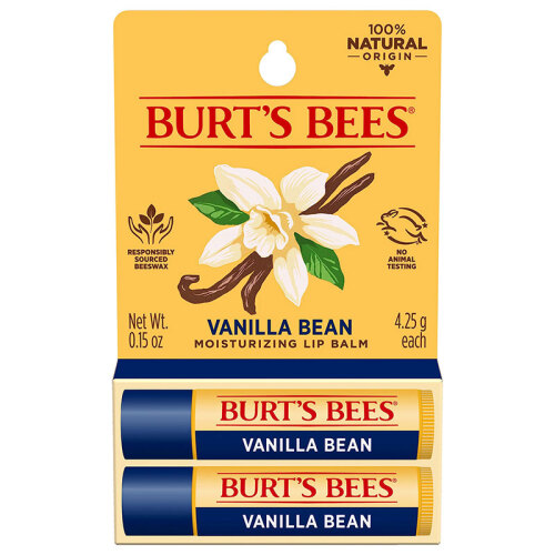 Burts Bees İkili Vanilla Bean Lip Balm 4.25 gr - 2 ADET