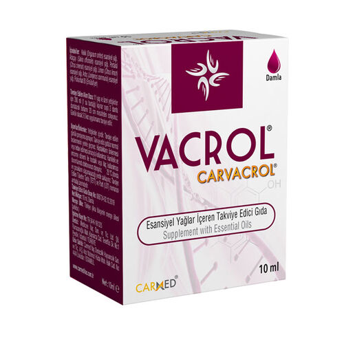 Carmed Vacrol Carvacrol Food Supplement 10 ml