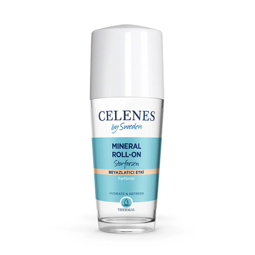 Celenes By Sweden Beyazlatıcı Etkili Thermal Roll On ve Deodorant 75 ml