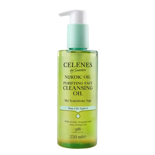 Celenes By Sweden Nordic Oil Tüm Ciltler İçin Arındırıcı Yüz Temizleme Yağı 250 ml