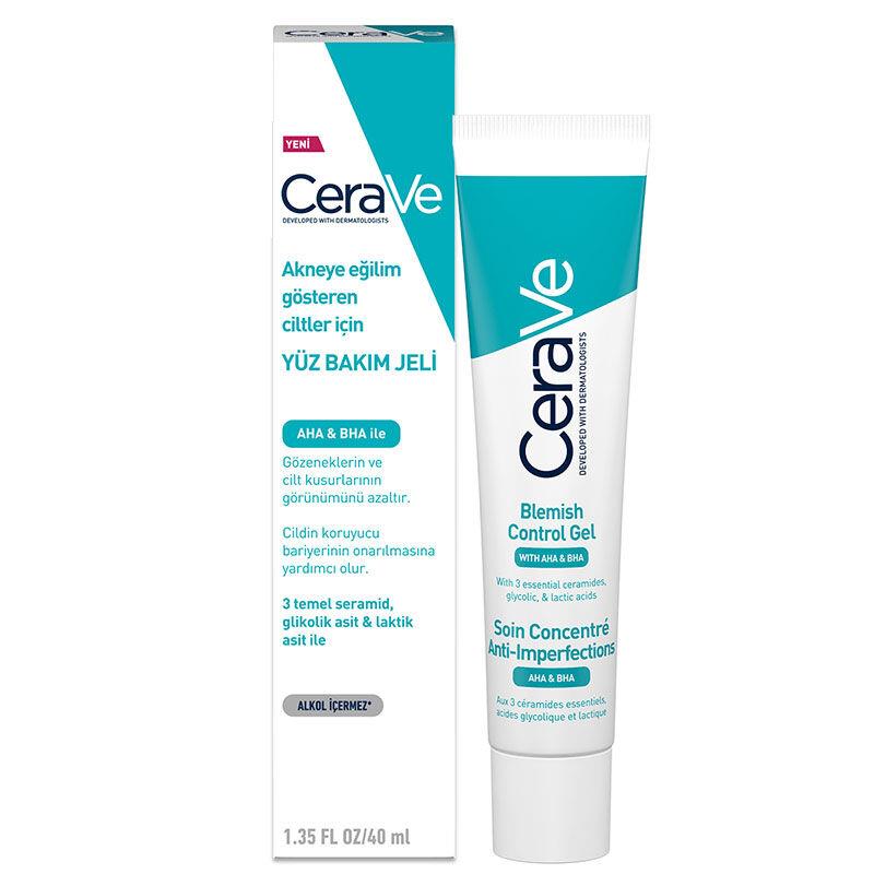 Cerave Yağlı ve Düzensiz Cilter için Yüz Bakım Jeli 40 ml