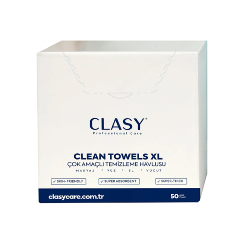 Clasy Care Clean Makyaj Temizleme Mendili 50li