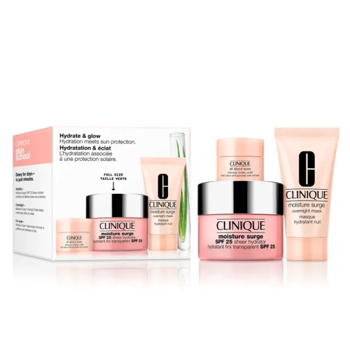 Clinique Hydrate Glow Hydration Meets Sun Protection Set