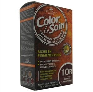 Coloration et Soin Cheveux 10R Rouge Vif