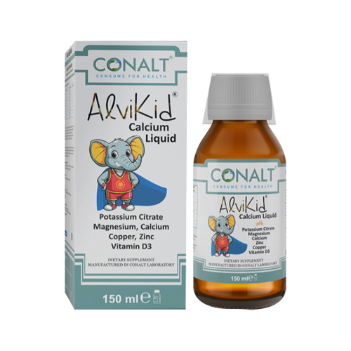 Conalt Alvikid Calcium Liquid Sıvı Takviye Edici Gıda 150 ml
