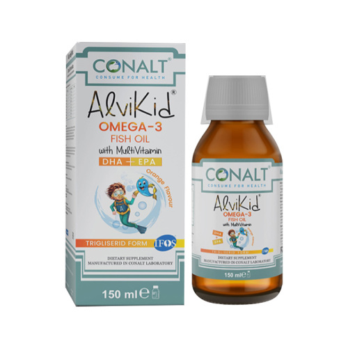 Conalt Alvikid Omega - 3 Sıvı Takviye Edici Gıda 150 ml