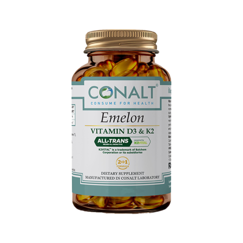 Conalt Emelon Vitamin D3K2 Takviye Edici Gıda 60 Jel Kapsül